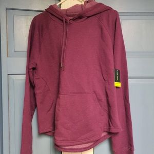 Tek Brand hooded sweatshirt, purple, L